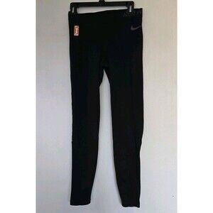 Nike Pants Womens M Black Pro WNBA Dri-Fit Capri Gym Basketball Training Fitness